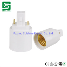 G24 to E27 2 Pins Lamp Socket Adapter Lamp Holder Converter
